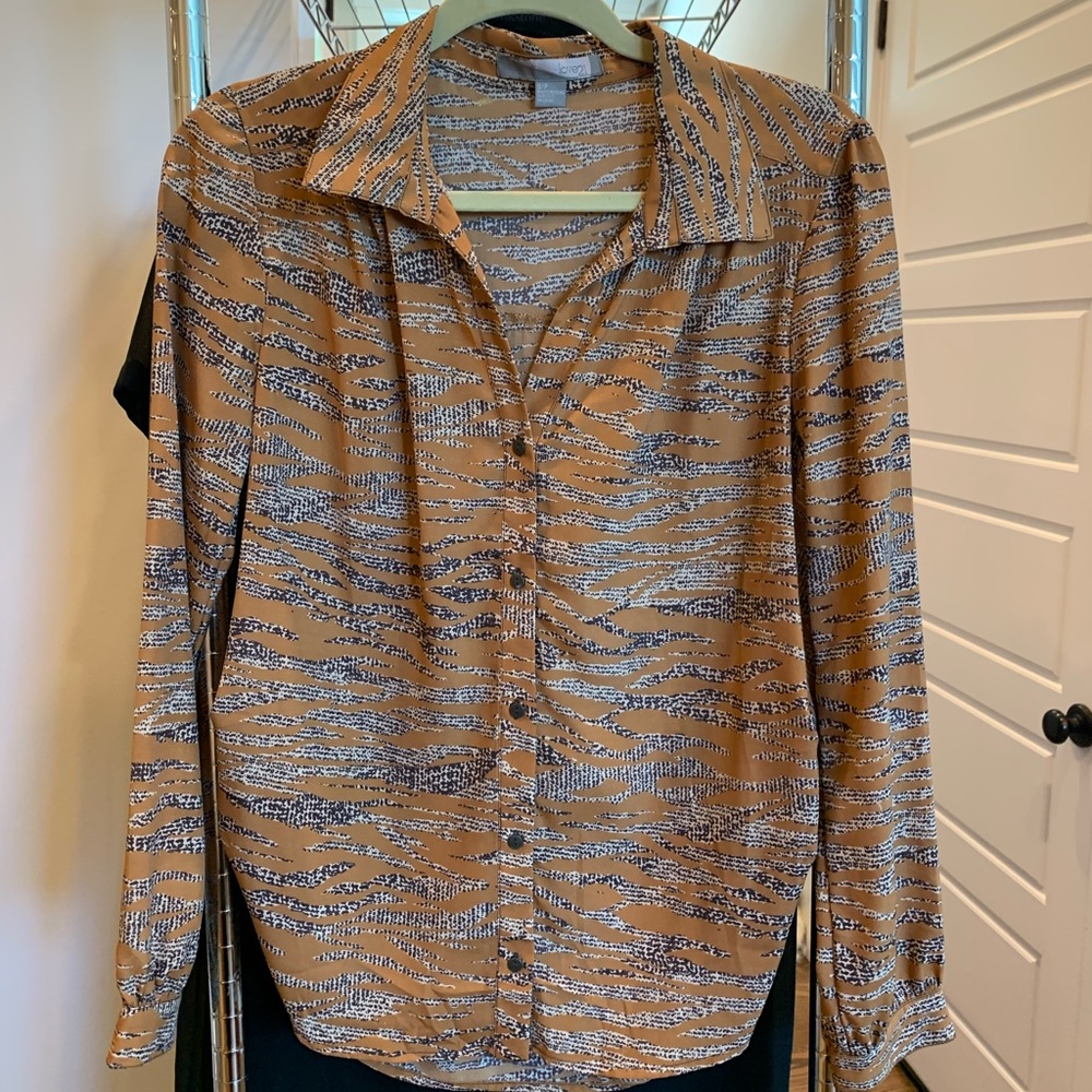Love21 patterned button down